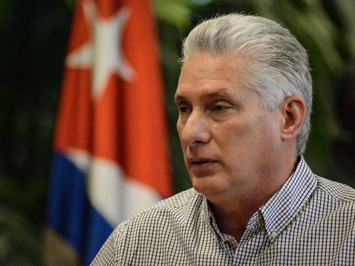 presidente de Cuba, Miguel Díaz-Canel