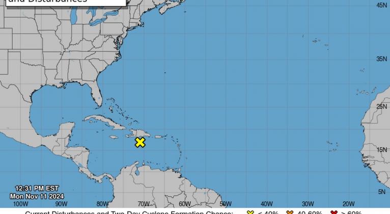 Alta probabilidad de formación de otra depresión en el Caribe