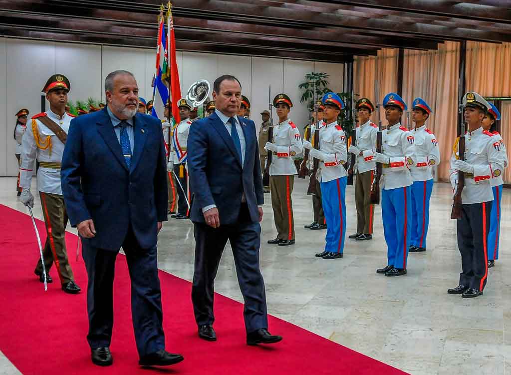 primer ministro de Belarús, Román Golóvchenko en Cuba