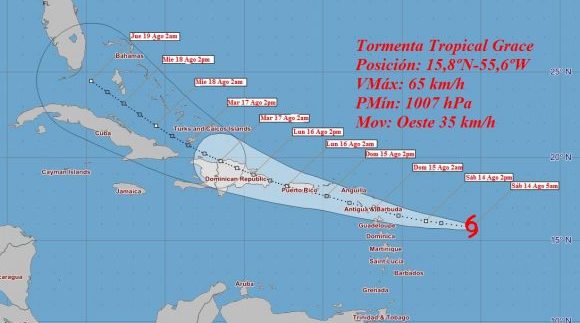 tormenta tropical Grace